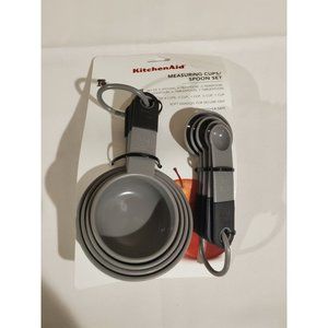 New KitchenAid Measuring Dishwasher Safe Cups/Spoons Set